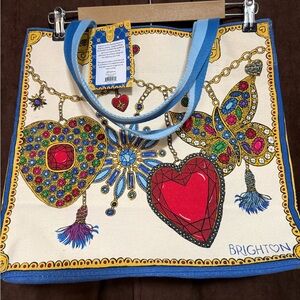 Brighton Colorful Jewel-Embellished Tote